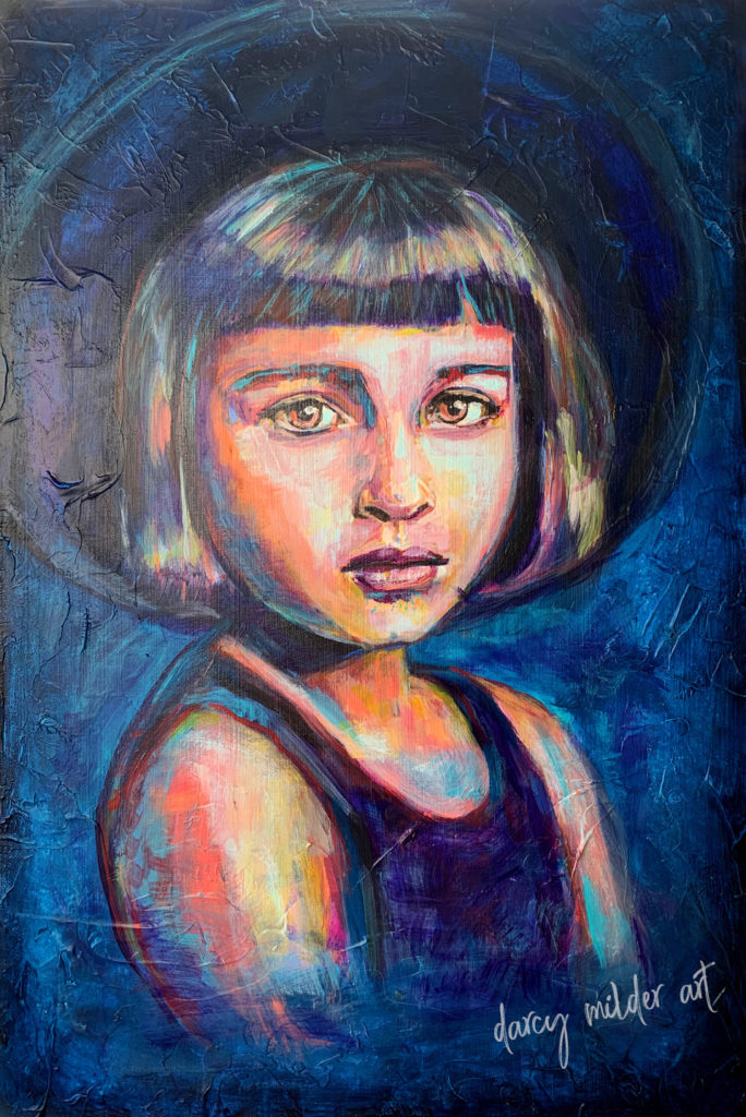 painting wall art iowa artist painter darcy milder art
