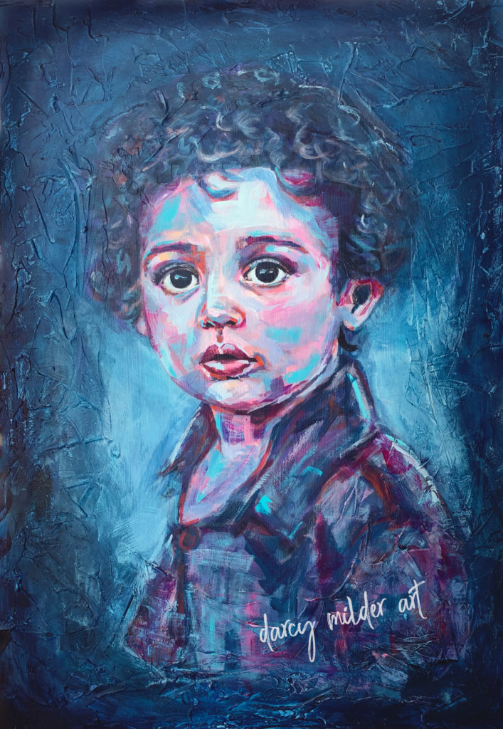 painting commision darcy milder art