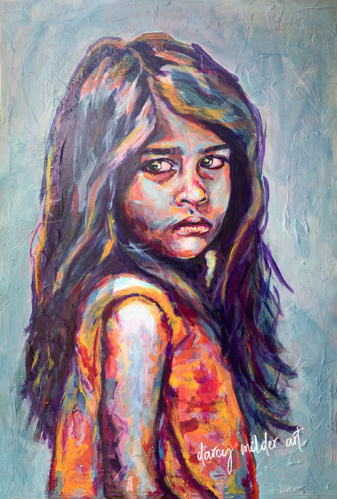 painting commision darcy milder art
